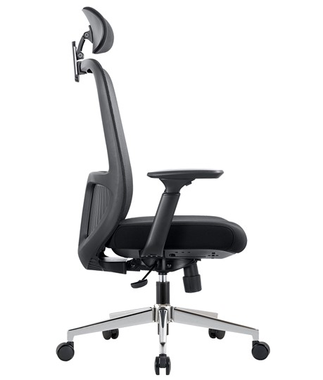 Офисное кресло CHAIRMAN 581 Сетчатый акрил черный / Полиэстер черный в Шадринске - изображение 2