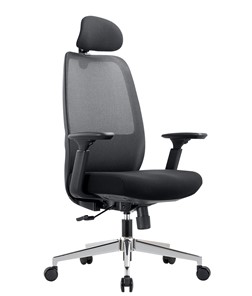 Офисное кресло CHAIRMAN 581 Сетчатый акрил черный / Полиэстер черный в Шадринске - предосмотр