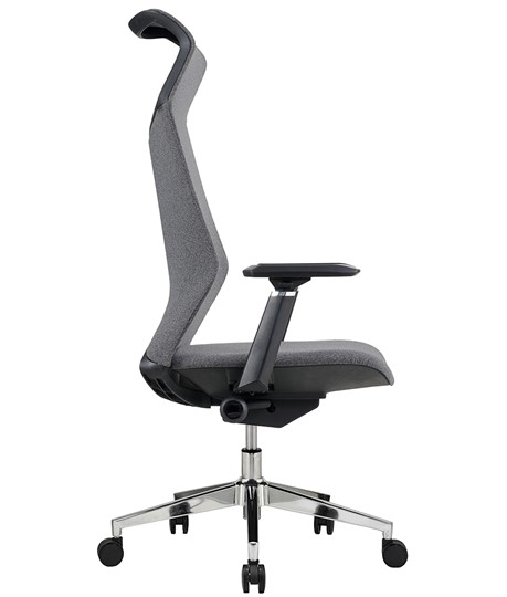 Офисное кресло CHAIRMAN 583 ткань светло-серая в Шадринске - изображение 2