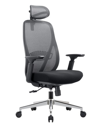 Кресло компьютерное CHAIRMAN 585 Сетчатый акрил черный / Полиэстер черный в Шадринске - изображение