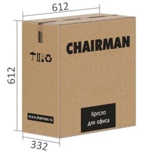 Офисное кресло CHAIRMAN 661 Ткань стандарт 15-21 черная в Шадринске - предосмотр 5