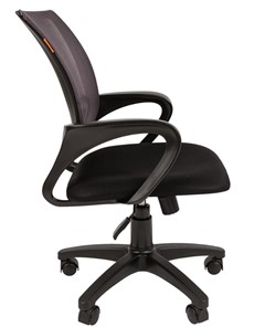 Офисное кресло CHAIRMAN 696 black Сетчатый акрил DW63 темно-серый в Шадринске - предосмотр 4