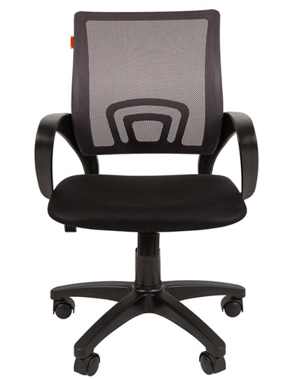 Офисное кресло CHAIRMAN 696 black Сетчатый акрил DW63 темно-серый в Шадринске - изображение 3