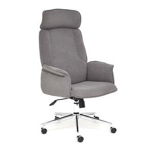 Офисное кресло CHARM флок, серый, 29 арт.13910 в Кургане