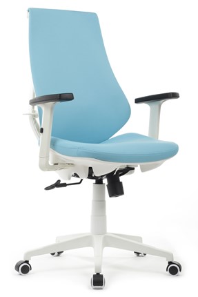 Кресло компьютерное Design CX1361М, Голубой в Шадринске - изображение