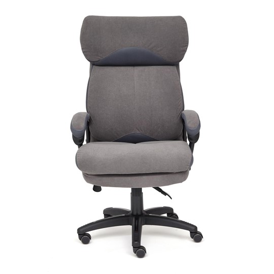 Компьютерное кресло DUKE флок/ткань, серый/серый, 29/TW-12 арт.14039 в Шадринске - изображение 1