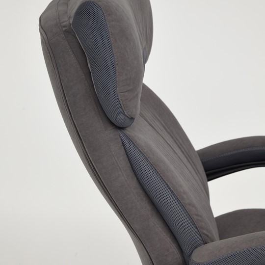 Компьютерное кресло DUKE флок/ткань, серый/серый, 29/TW-12 арт.14039 в Шадринске - изображение 10