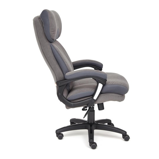 Компьютерное кресло DUKE флок/ткань, серый/серый, 29/TW-12 арт.14039 в Шадринске - изображение 7