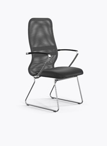 Офисное кресло Ergolife Sit 8 B2-9K - X1+Extra (Св.серый-Черный) в Шадринске