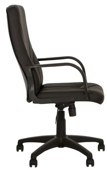 Компьютерное кресло MANAGER (PL64) экокожа ECO-30, черная в Шадринске - изображение 2