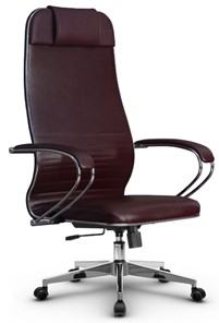 Офисное кресло Metta L 1m 38K2/K топган, нижняя часть 17834 бордовый в Кургане - предосмотр