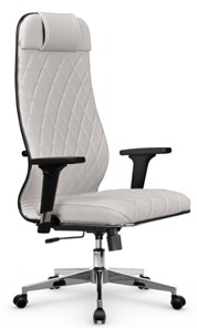 Офисное кресло Мetta L 1m 40M/2D Infinity Easy Clean (MPES) топган, нижняя часть 17834 белый в Шадринске