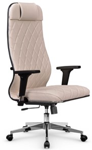 Офисное кресло Мetta L 1m 40M/2D Infinity Easy Clean (MPES) топган, нижняя часть 17834 светло-бежевый в Кургане