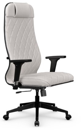 Офисное кресло Мetta L 1m 40M/2D Infinity Easy Clean (MPES) топган, нижняя часть 17832 белый в Шадринске - изображение