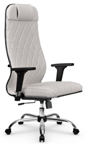 Офисное кресло Мetta L 1m 40M/2D Infinity Easy Clean (MPES) топган, нижняя часть 17833 белый в Шадринске