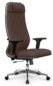 Офисное кресло Мetta L 1m 40M/2D Infinity Easy Clean (MPES) топган, нижняя часть 17834 темно-коричневый в Шадринске - предосмотр