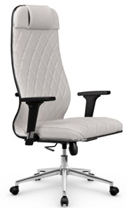 Офисное кресло Мetta L 1m 40M/2D Infinity Easy Clean (MPES) топган OMS, нижняя часть 17853 белый в Шадринске