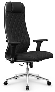 Офисное кресло Мetta L 1m 40M/2D Infinity Easy Clean (MPES) топган OMS, нижняя часть 17853 черный в Шадринске
