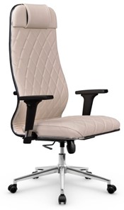 Офисное кресло Мetta L 1m 40M/2D Infinity Easy Clean (MPES) топган OMS, нижняя часть 17853 светло-бежевый в Кургане