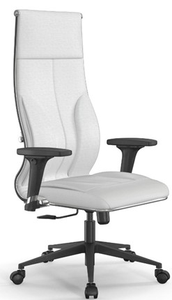 Кресло офисное Мetta L 1m 46/2D Infinity Easy Clean (MPES) топган, нижняя часть 17832 белый в Кургане - изображение