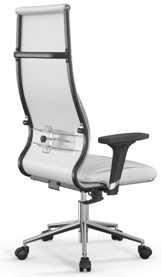 Кресло офисное Мetta L 1m 46/2D Infinity Easy Clean (MPES) топган, нижняя часть 17831 белый в Кургане - изображение 1