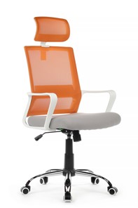 Кресло офисное RCH 1029HW, серый/оранжевый в Шадринске