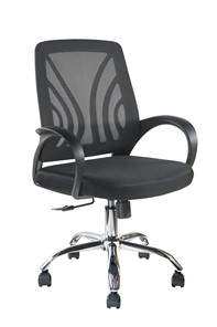 Кресло офисное Riva Chair 8099Е, Черный в Шадринске