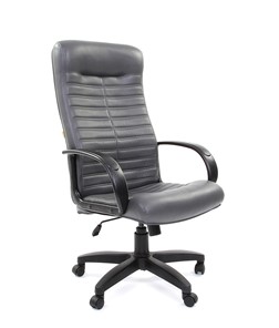 Кресло офисное CHAIRMAN 480 LT, экокожа, цвет серый в Кургане