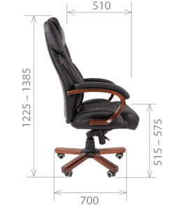Компьютерное кресло CHAIRMAN 406, коричневый в Шадринске - предосмотр 5