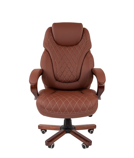 Компьютерное кресло CHAIRMAN 406, коричневый в Шадринске - изображение 2