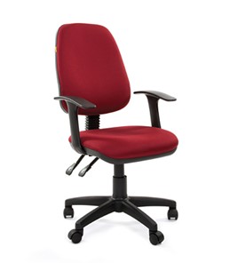 Офисное кресло CHAIRMAN 661 Ткань стандарт 15-11 красная в Шадринске - предосмотр