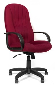 Компьютерное кресло CHAIRMAN 685, ткань TW 13, цвет бордо в Шадринске