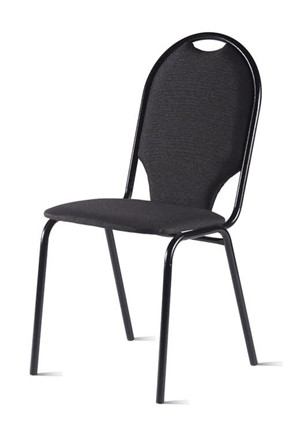 Офисный стул Форма плюс, Текстиль С38/Черная шагрень в Шадринске - изображение