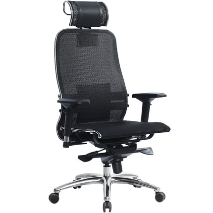 Офисное кресло Samurai S-3.04, черный плюс в Шадринске - изображение
