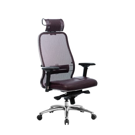 Офисное кресло Samurai SL-3.04, темно-бордовый в Шадринске - изображение