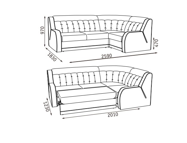 Угловой диван Блистер 2 в Шадринске - изображение 10