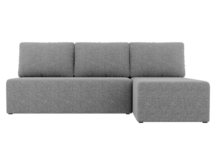 Угловой диван Поло, Серый (рогожка) в Кургане - изображение 1