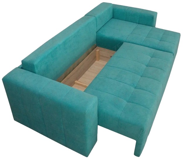 Угловой диван с оттоманкой Реал ДУ в Шадринске - изображение 2