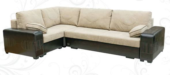 Угловой диван Плаза 322х210 в Шадринске - изображение