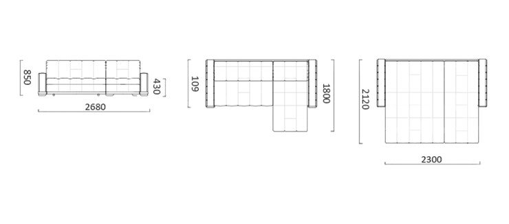 Угловой диван Вега 1600 в Шадринске - изображение 3