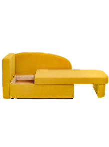 Мягкий диван левый Тедди желтый в Шадринске - предосмотр 9