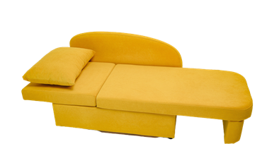 Мягкий диван левый Тедди желтый в Шадринске - предосмотр 10