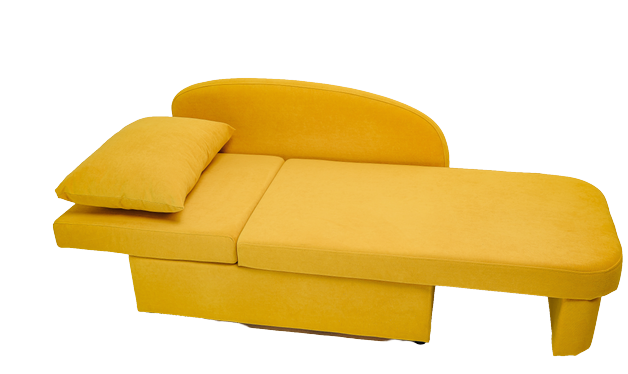 Мягкий диван левый Тедди желтый в Шадринске - изображение 10