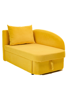 Мягкий диван левый Тедди желтый в Шадринске - предосмотр 11
