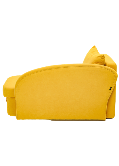 Мягкий диван левый Тедди желтый в Шадринске - изображение 12