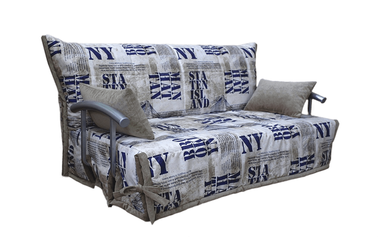Прямой диван Аккордеон с боковинами, спальное место 1400 в Шадринске - изображение 2