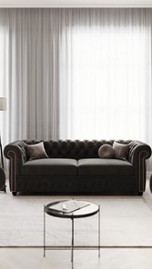 Прямой диван Честер 2,5М (седафлекс) в Кургане - предосмотр 13