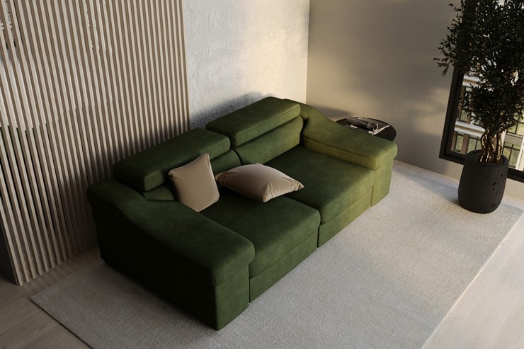 Прямой диван Мюнхен с выкатным механизмом в Шадринске - изображение 9