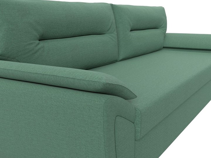 Прямой диван Нэстор Лайт, Амур зеленый (рогожка) в Шадринске - изображение 5