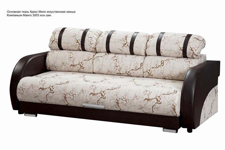 Прямой диван Визит 8 БД в Шадринске - изображение 5